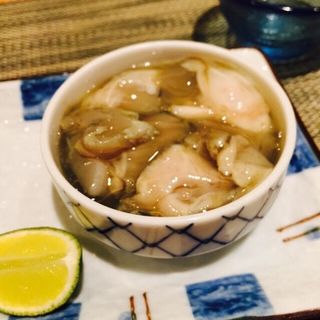 牡蠣の昆布〆(幸ちゃん寿司)