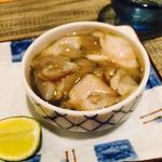 牡蠣の昆布〆(幸ちゃん寿司)