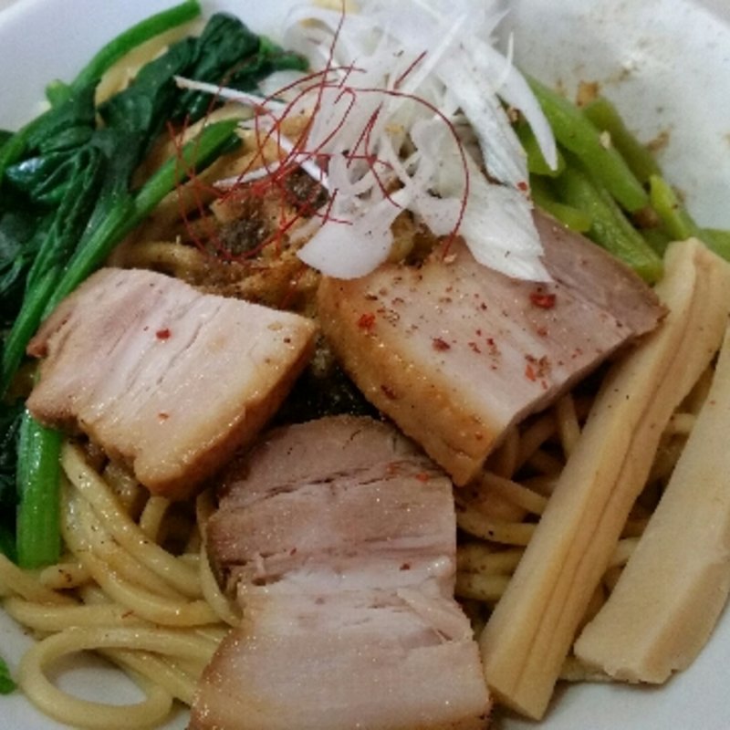 煮干し香る油そば(幻の中華そば加藤屋 県庁前もり～んの章 )