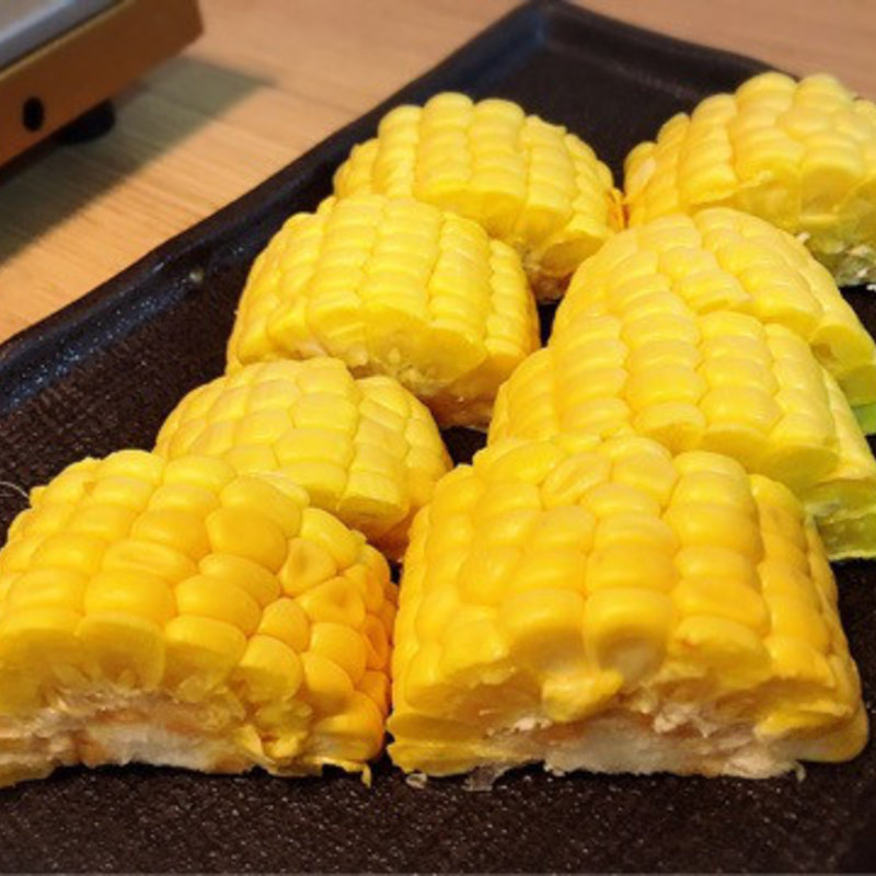 とうもろこしのお刺身(広尾 七代目松五郎)