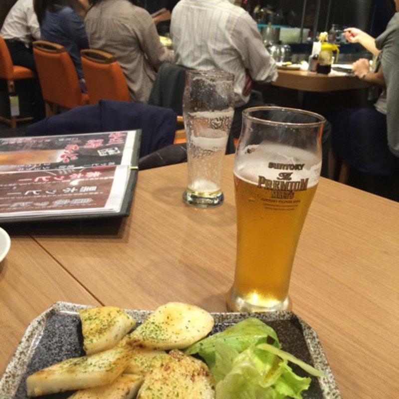 山芋のガーリックバター炒め(倉はし 高田馬場店)