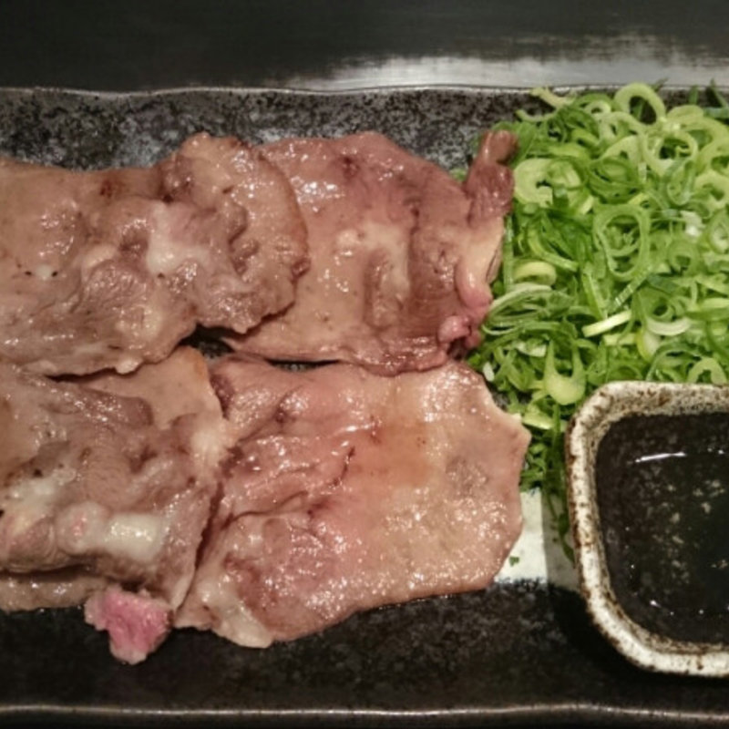 塩たん(広島お好み焼き鉄板居酒屋 来い鯉)