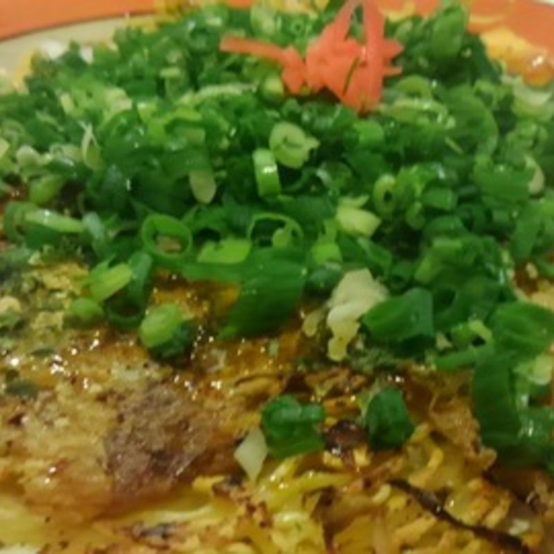 そば入り・おこのみやき(広島風おこのみやき 花子さん)