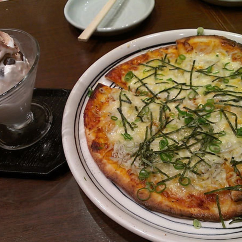 しらすたっぷりピザ(庄や 高松駅前店 （しょうや）)