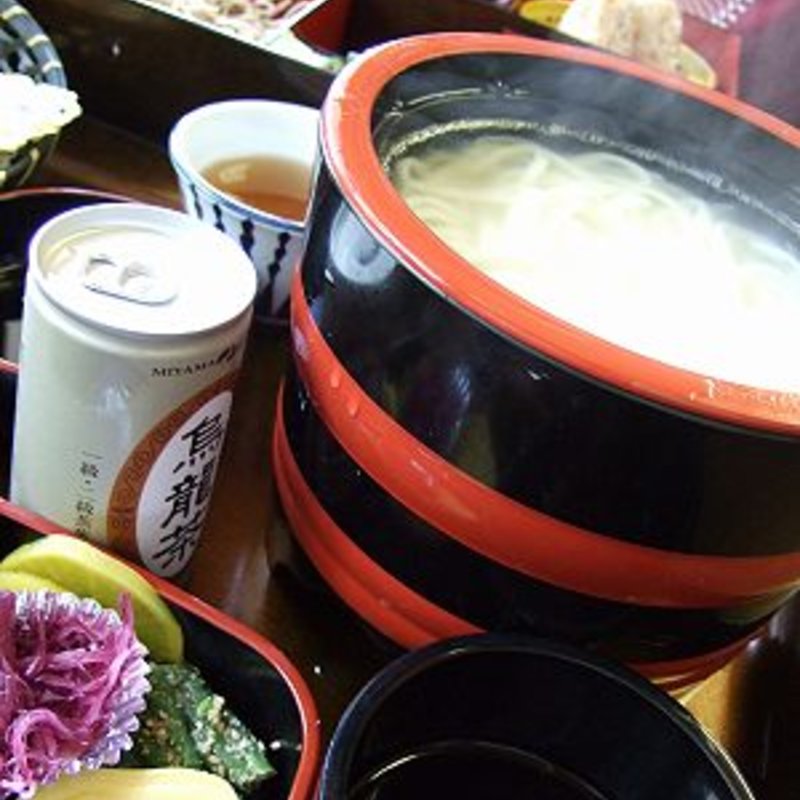 釜揚げうどん天ぷら御膳(庄屋うどん・そば 別府店 )