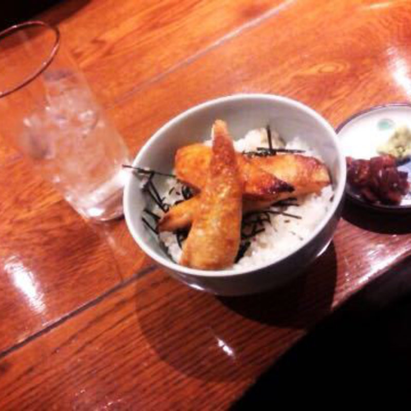 鮭ハラス丼(庵GuRi中目黒)