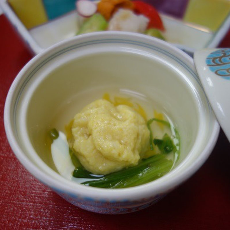 玉濁黍万頭 菊花餡(延楽 )