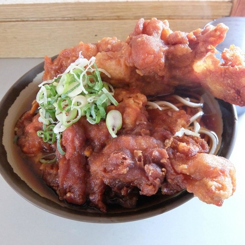 唐揚げ（2ケ）そば (弥生軒 （やよいけん）)の口コミ一覧 | No.1の