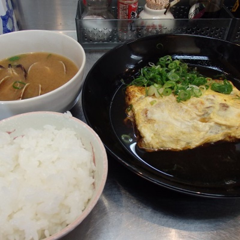 肉巻き定食(大衆食堂 当志郎)