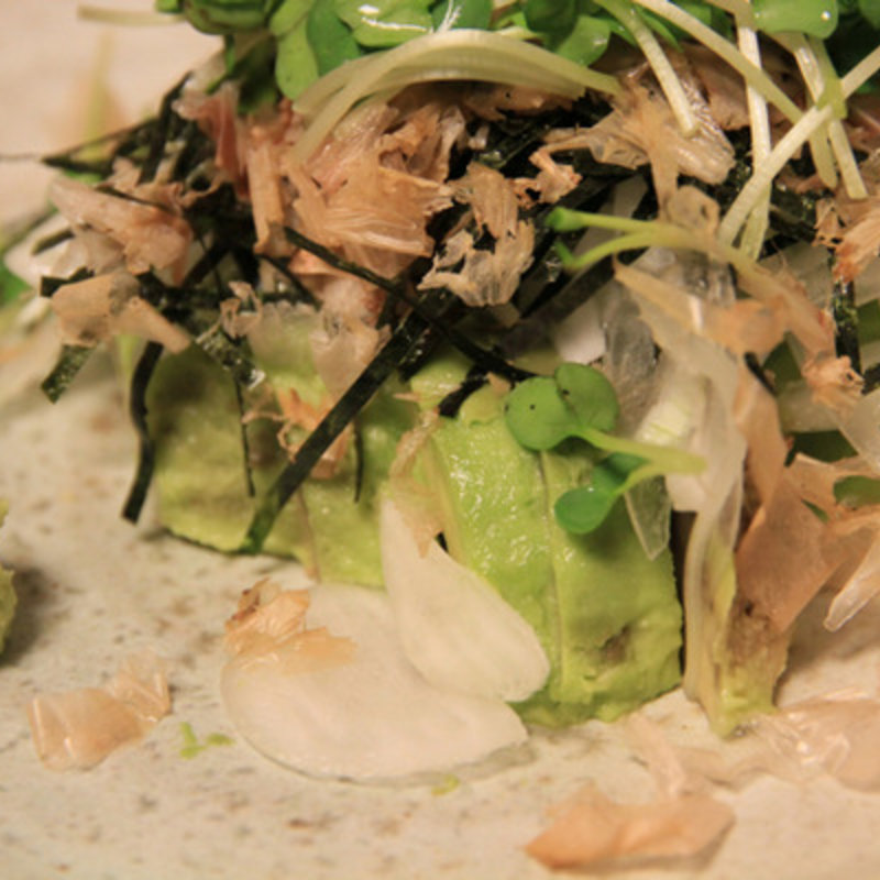 アボガドの和風サラダ(彦庵 )