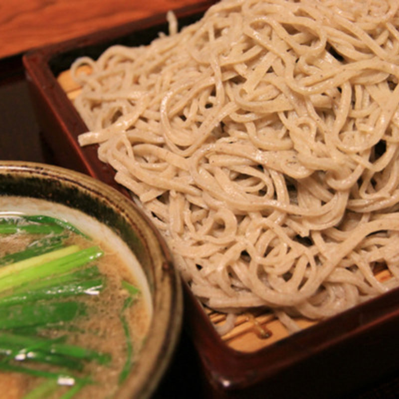 鴨汁蕎麦（大盛り）(彦庵 )