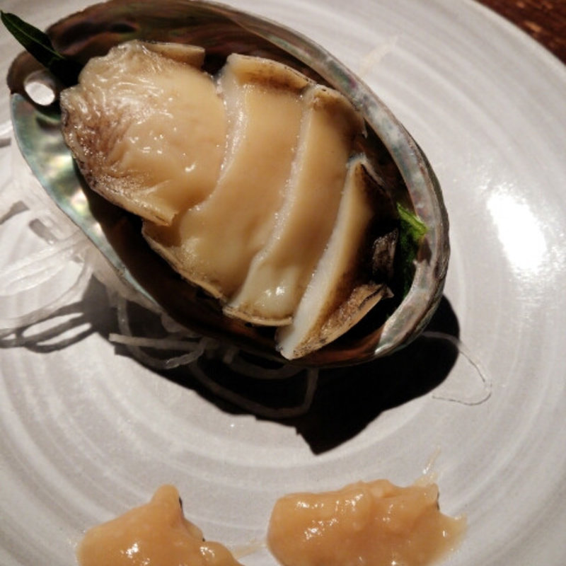 あわび西京漬け刺(彩玄)