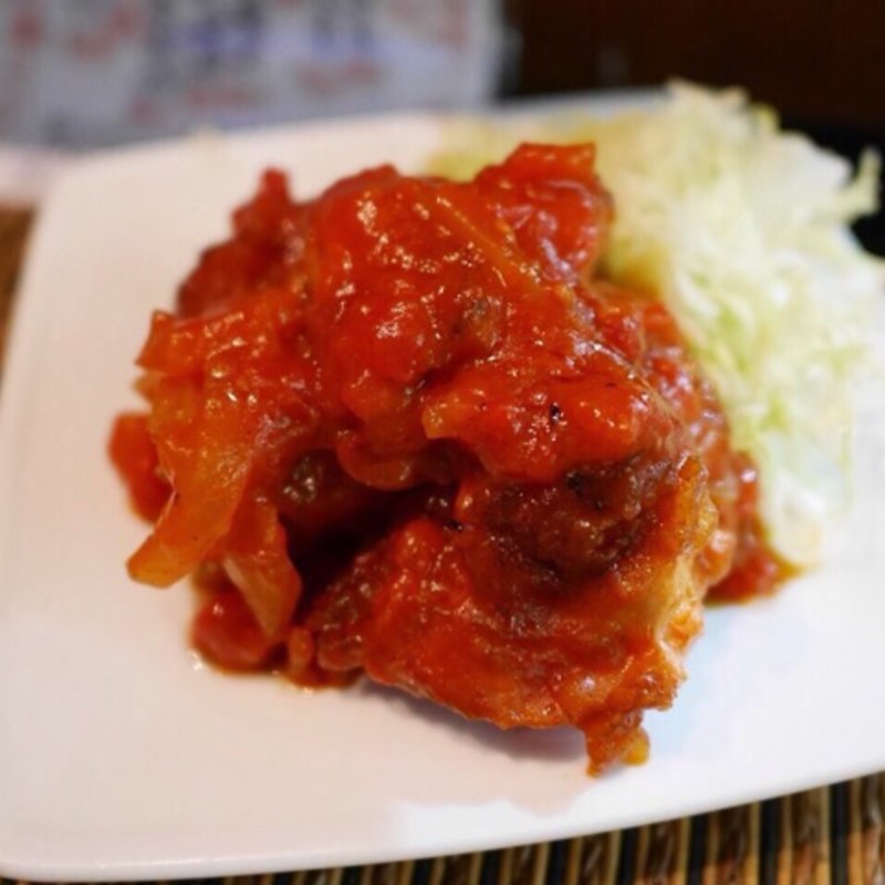 鳥のからあげ(彩)