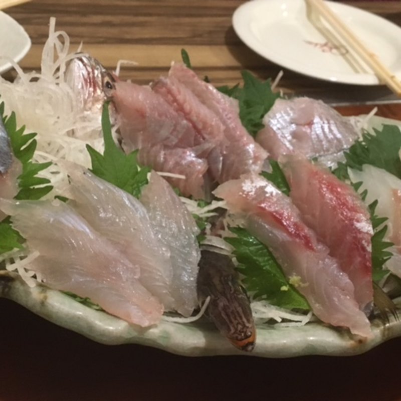 刺身の盛り合わせ(影虎。)