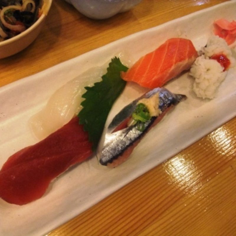 にぎり5貫(得一 谷九店)