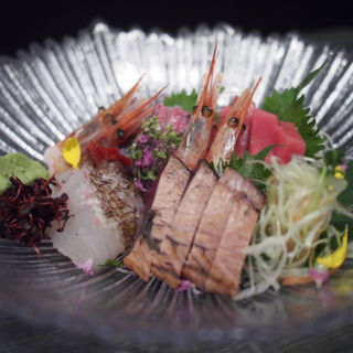 刺身5点盛り(御楽)