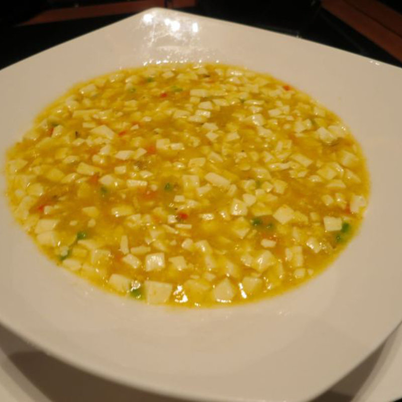 豆腐と蟹味噌の煮込み(御膳房 銀座店 （中国雲南料理、雲南キノコ火鍋専門店）)