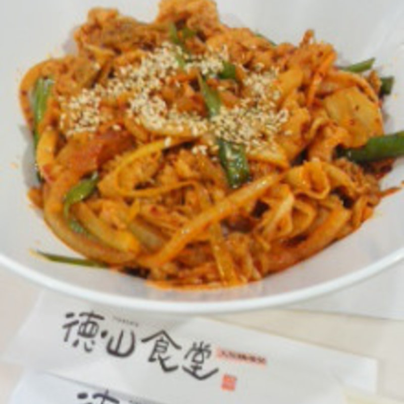 豚キムチ丼(徳山食堂)