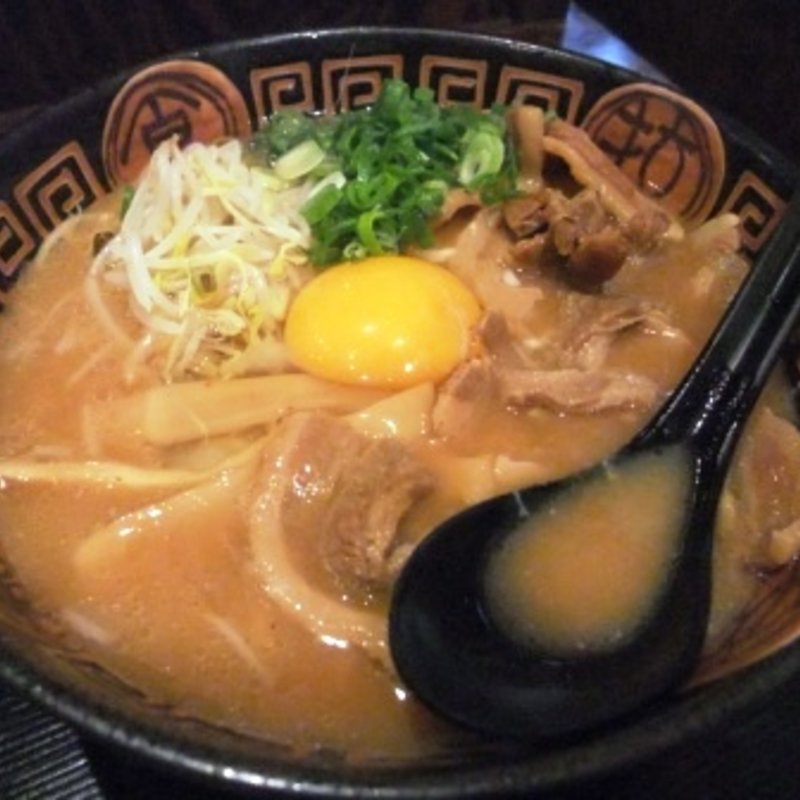 徳島ラーメン・肉入り・大盛(徳島ラーメン ひろ家)
