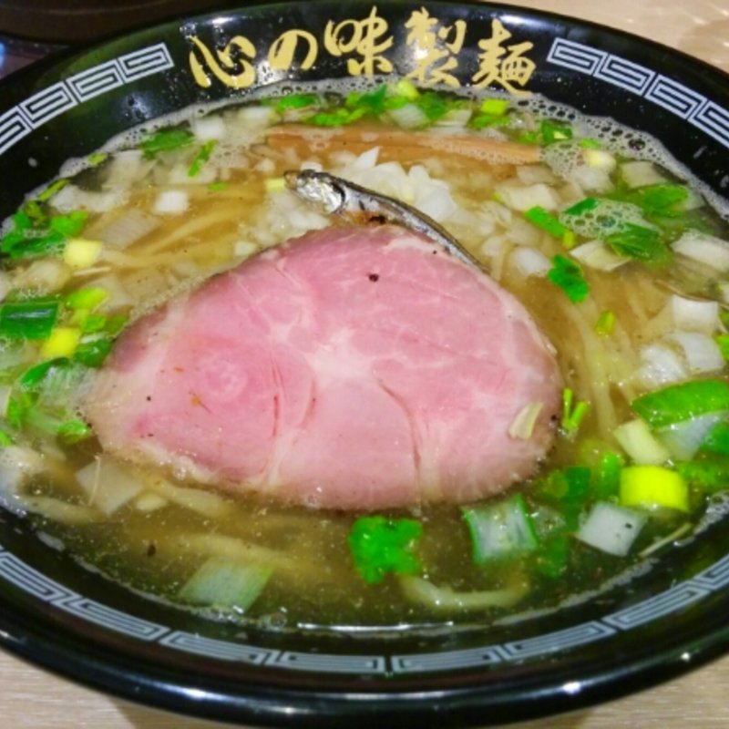 あっさり煮干そば(心の味製麺 平井店)