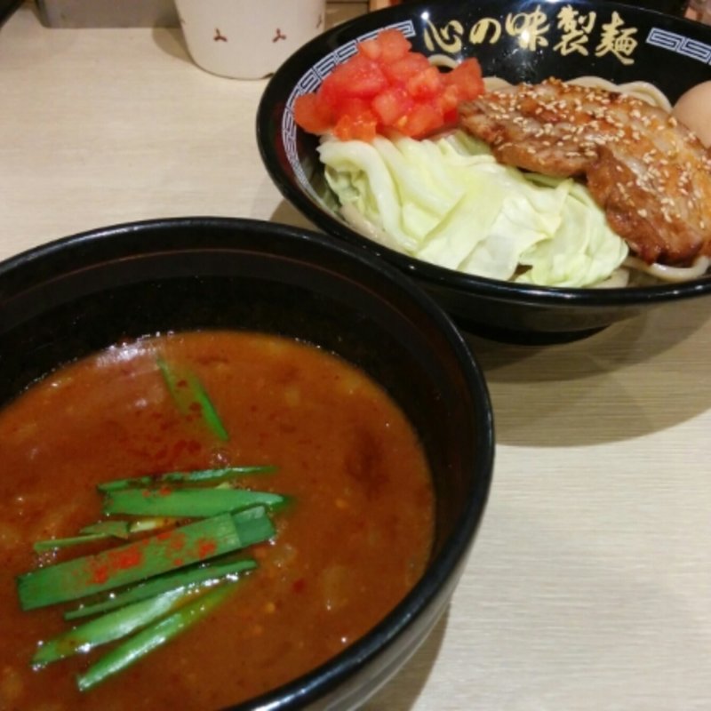 辛味噌つけ麺(心の味製麺 平井店)