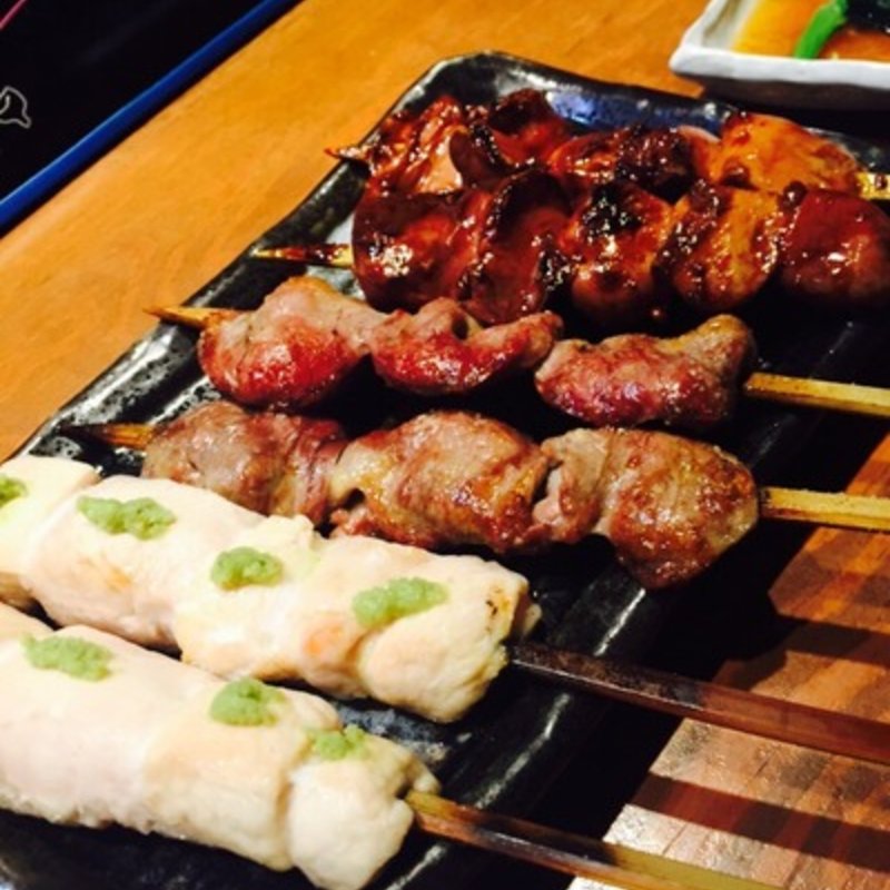 ささみ・ハツ・レバー(心尽串 （ココロヅクシ）)