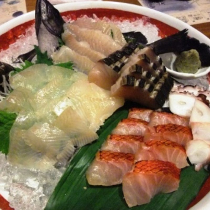 刺身盛り(心鮮料理 万代)