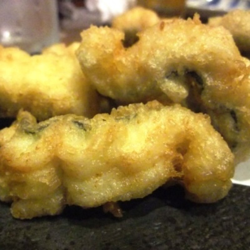 穴子天(心鮮料理 万代)