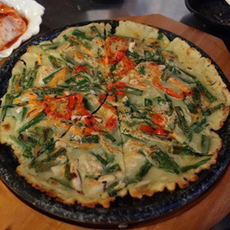 海鮮チジミ(思い出の7080)