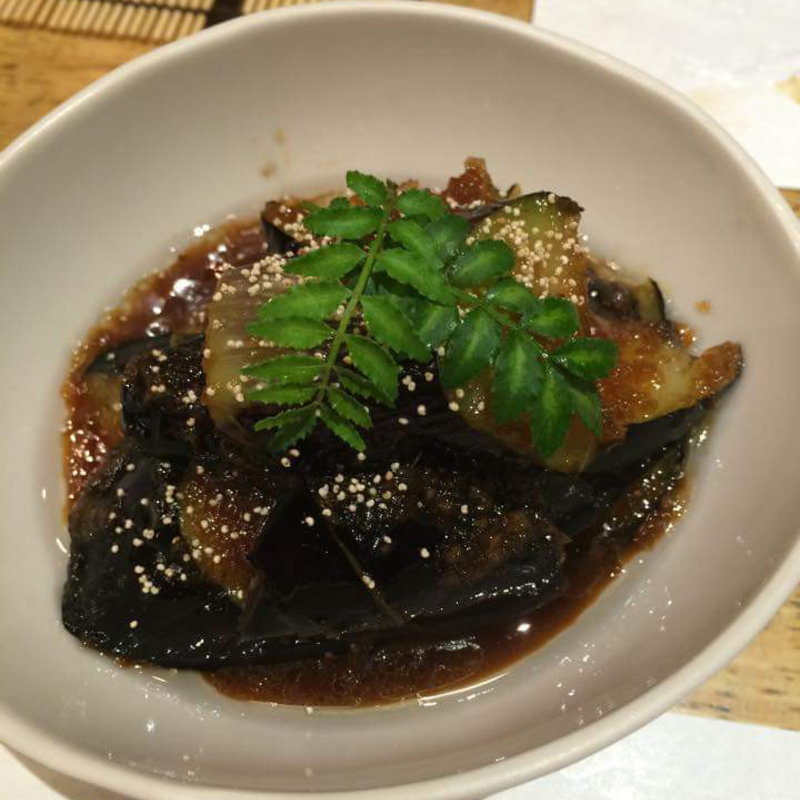 茄子の煮浸し(恂さい （じゅんさい）)