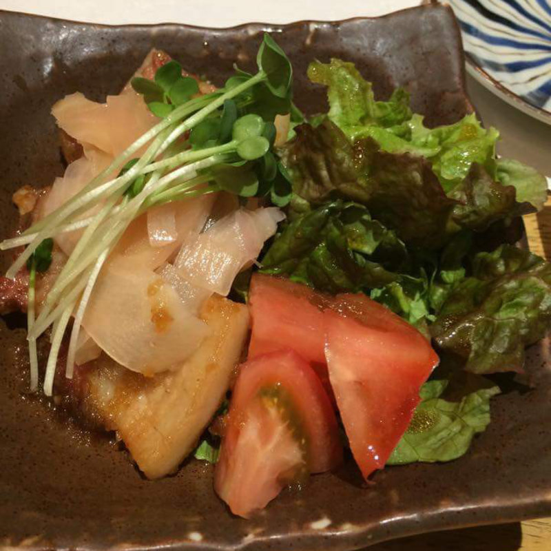 豚のしょうが焼き(恂さい （じゅんさい）)