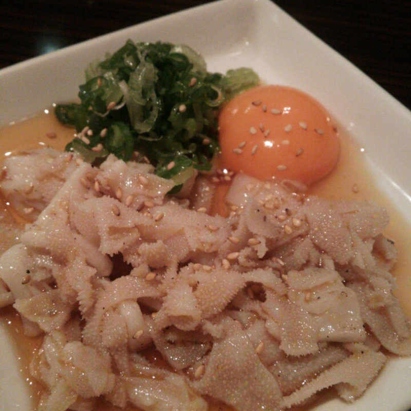 センマイ刺し(恋文酒場 かっぱ駅前)