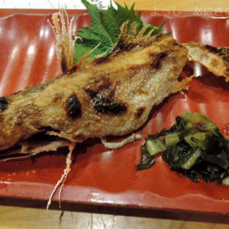 のどぐろの塩焼(はし処恵)