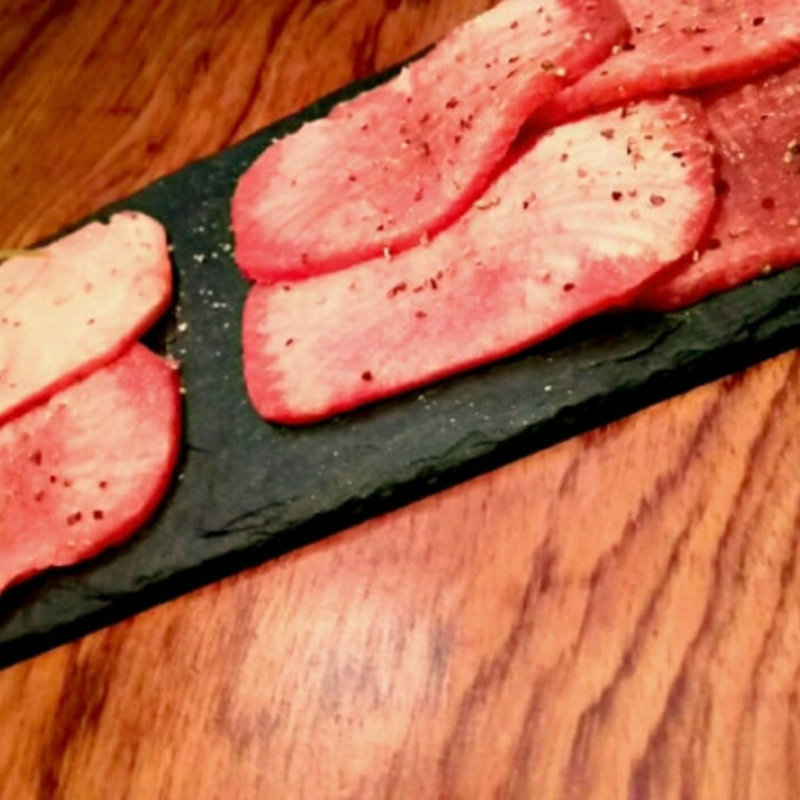 熟成kintan黒タン　食べ比べ(恵比寿焼肉　kintan （エビスヤキニクキンタン）)