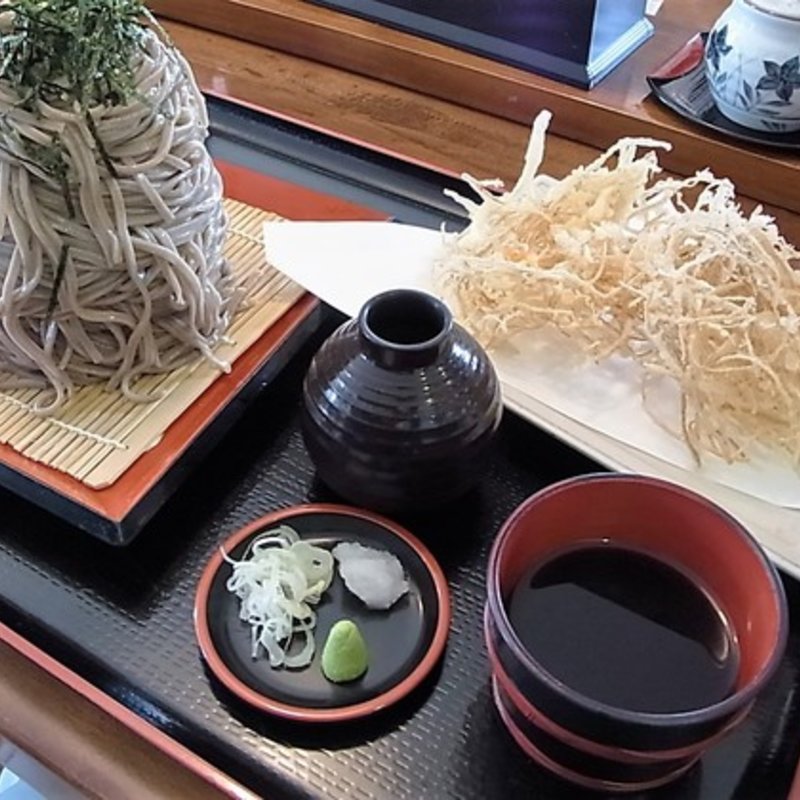 ごぼ天二八ざる(悦中庵 )