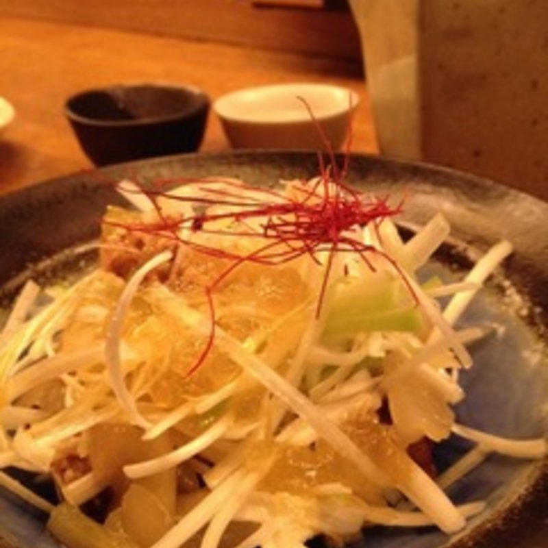 九条ネギと豚角煮(情熱食彩 京色 （きょうしょく）)