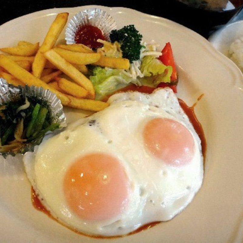 ハンバーグライス(愛ランド)