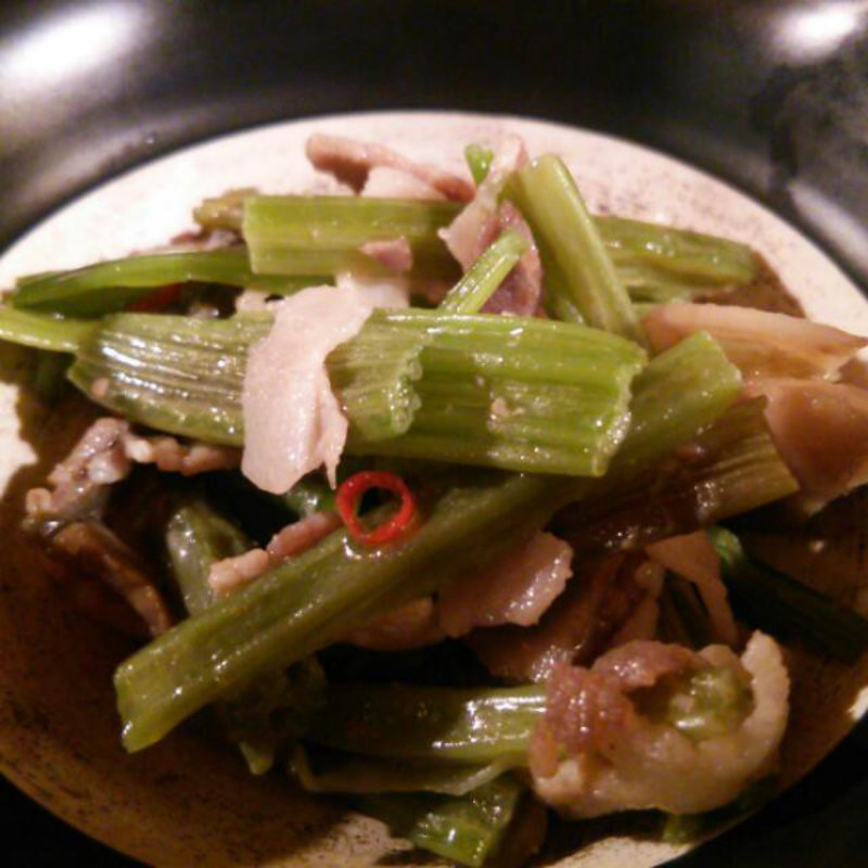 ふきとごぼうと豚バラ(撫子)