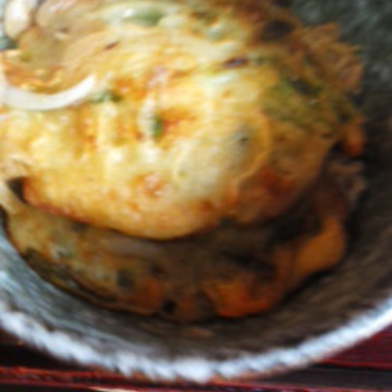 チヂミ丼＋キムチ＋プルコギ(慶ちゃん)