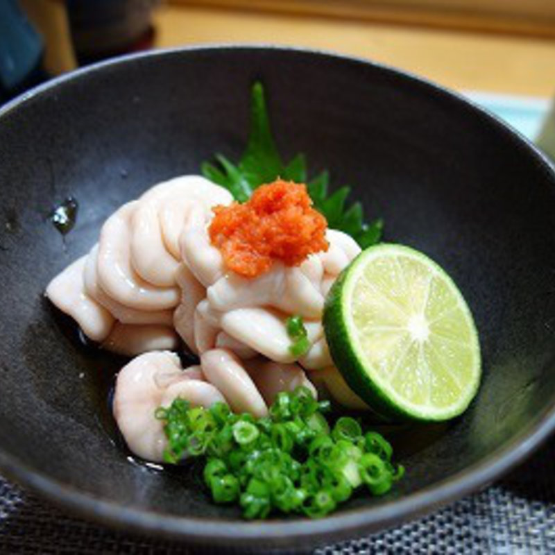 白子ポン酢(鮨一献 憲)