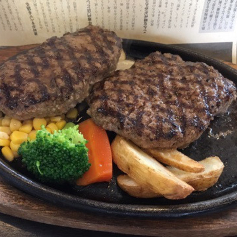 ダブルハンバーグ(成しま )