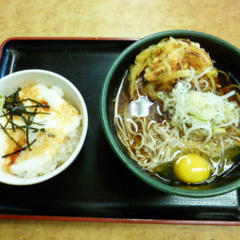 ミニとろろ丼セット(成田駅そば )