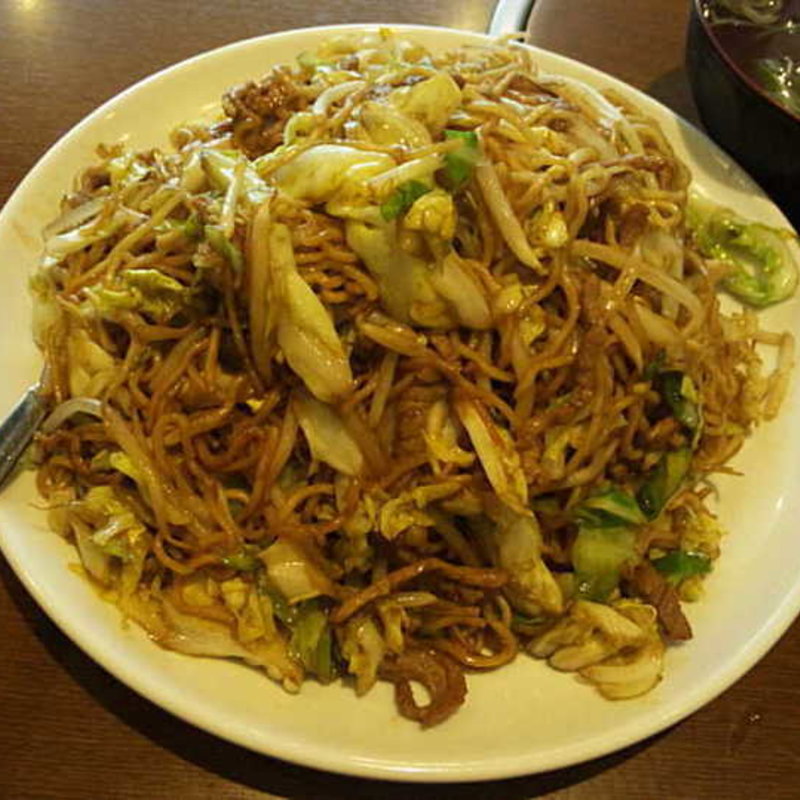 ソース焼そば(成龍萬寿山 本店 （せいりゅうまんじゅさん）)