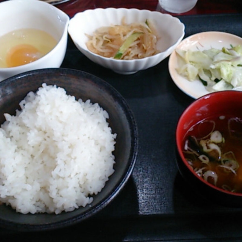 卵かけごはん(我が家の卵 )