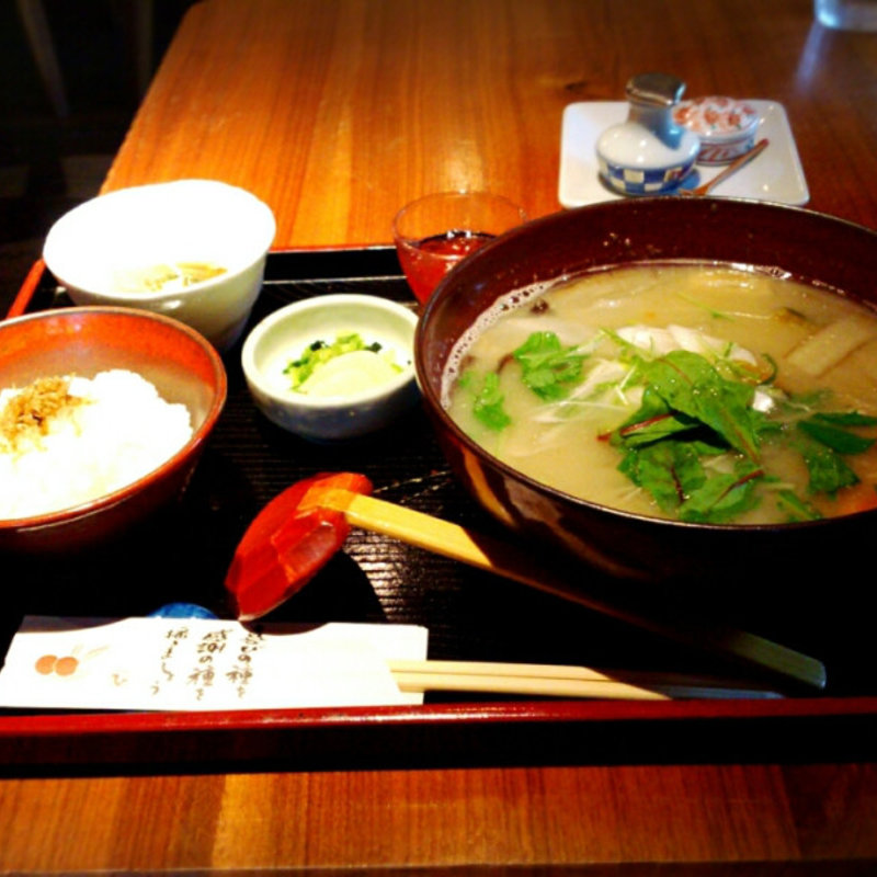 だご汁定食(手づくり茶屋 よか処 やまもも)