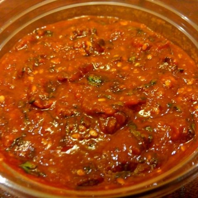 えごま葉と青とうがらしのみそ(手作りキムチ 味庵)