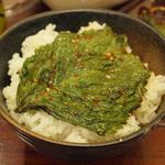 えごま葉のキムチ(手作りキムチ 味庵)