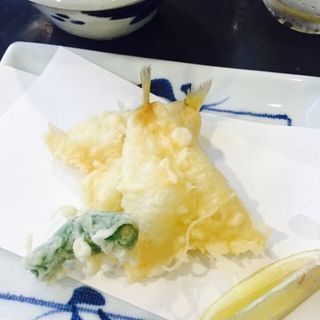 きすの天ぷら(手打うどん すみた)