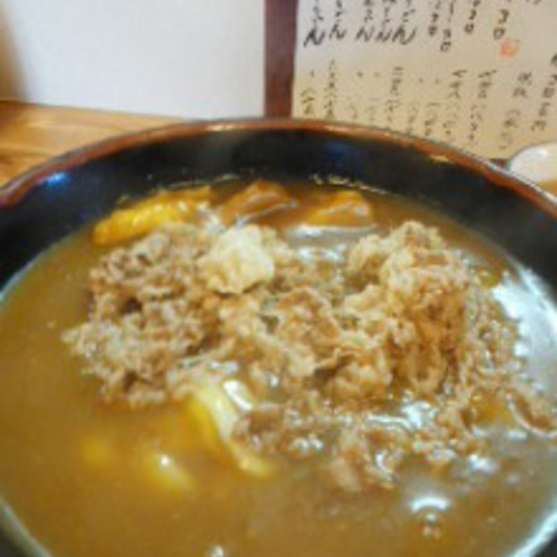 牛カレーうどん(牛コロ宮内)
