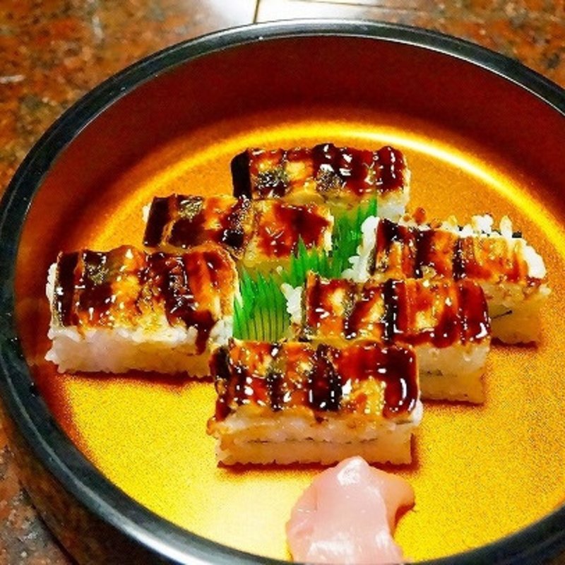 穴子の箱寿司(手打うどん錦（姫路赤十字病院前）)